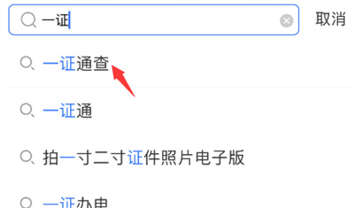 支付宝一证通查怎么使用