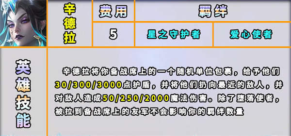 云顶之弈s8辛德拉技能一览